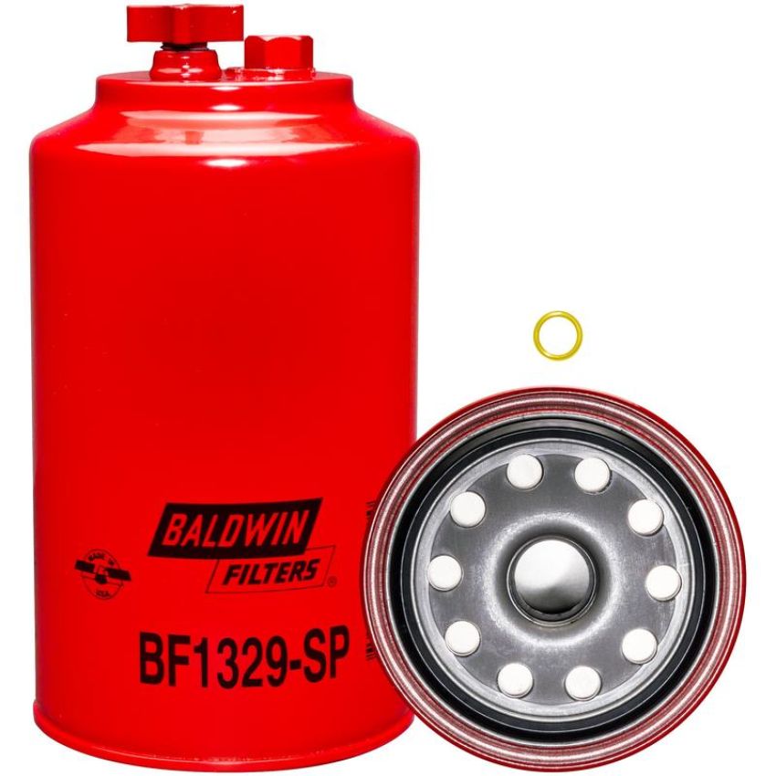 BALDWIN FILTERS BF1329-SP FWS Spin-on with Drain and Sensor Port