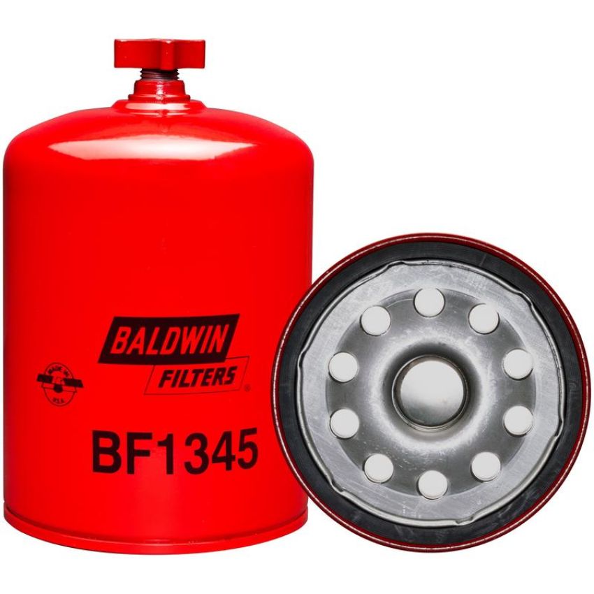 BALDWIN FILTERS BF1345 Fuel/Water Separator Spin-on with Drain
