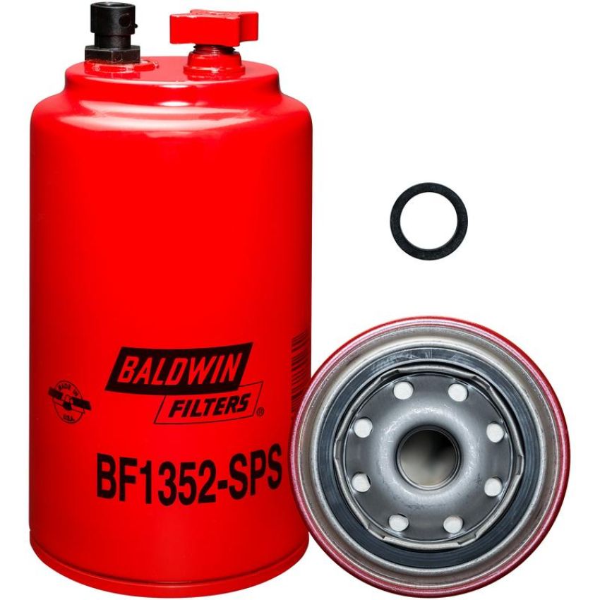 BALDWIN FILTERS BF1352-SPS FWS Spin-on w/Drain, S-P, Reusable Sens.