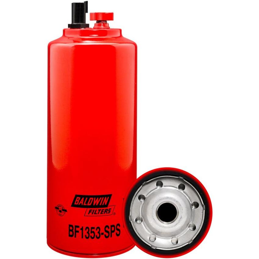 BALDWIN FILTERS BF1353-SPS FWS Spin-on with Drain, Sensor Port and Sensor