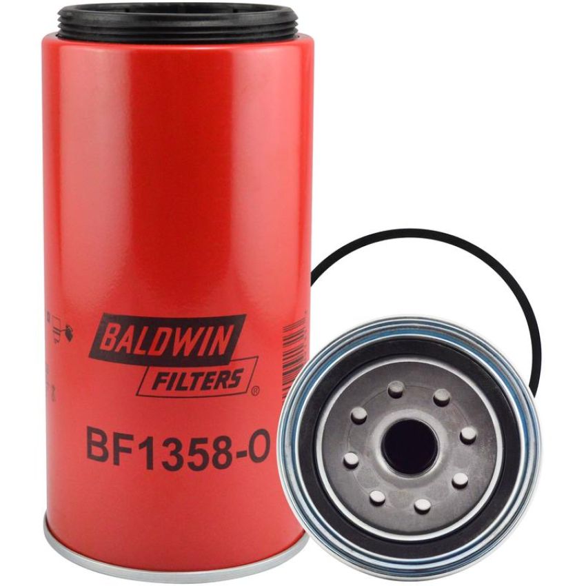 BALDWIN FILTERS BF1358-O Fuel/Water Separator Spin-on with Open End for Bowl