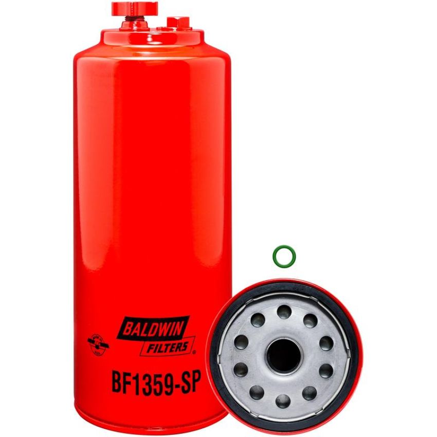 BALDWIN FILTERS BF1359-SP Fuel/Water Separator Spin-on with Drain and Sensor Port