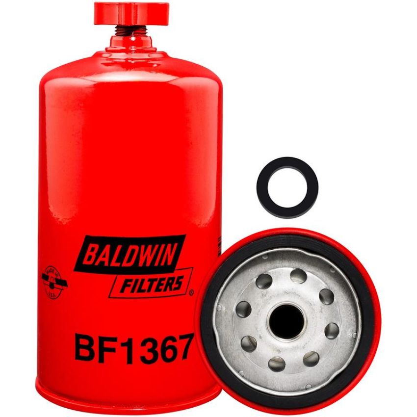 BALDWIN FILTERS BF1367 Fuel/Water Separator Spin-on with Drain
