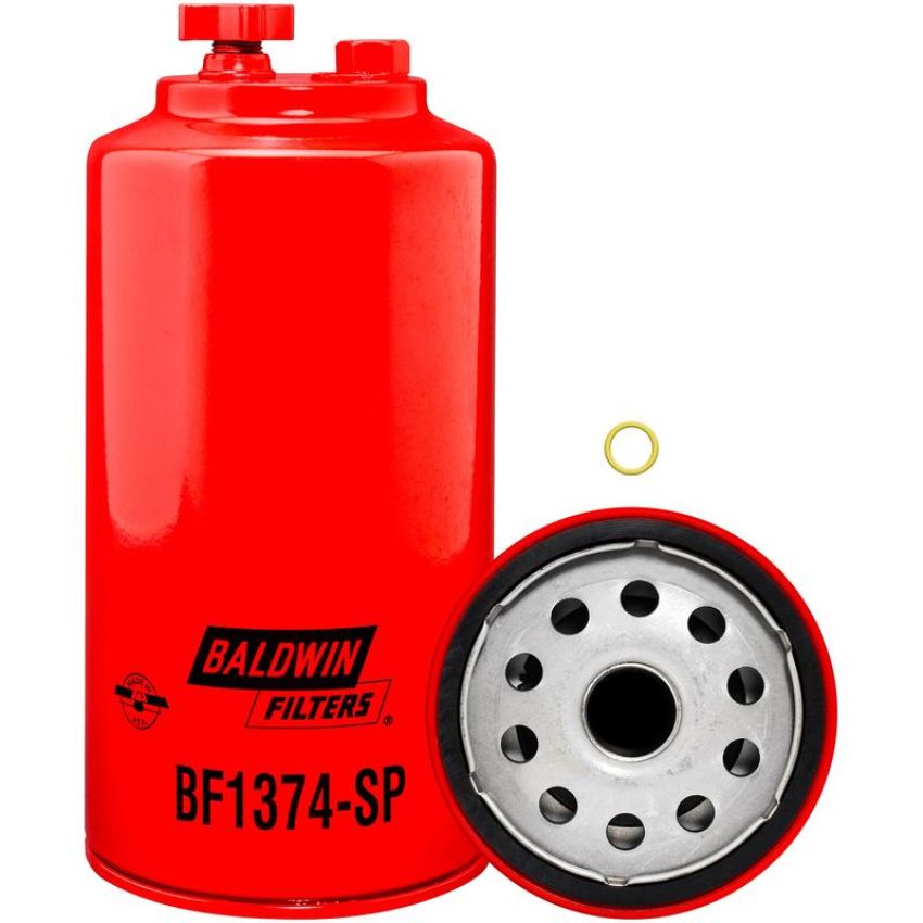 BALDWIN FILTERS BF1374-SP Fuel/Water Separator Spin-on with Drain and Sensor Port