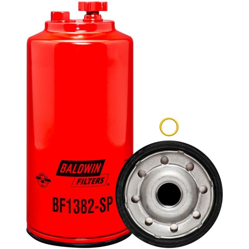 BALDWIN FILTERS BF1382-SP Fuel/Water Separator Spin-on with Drain and Sensor Port