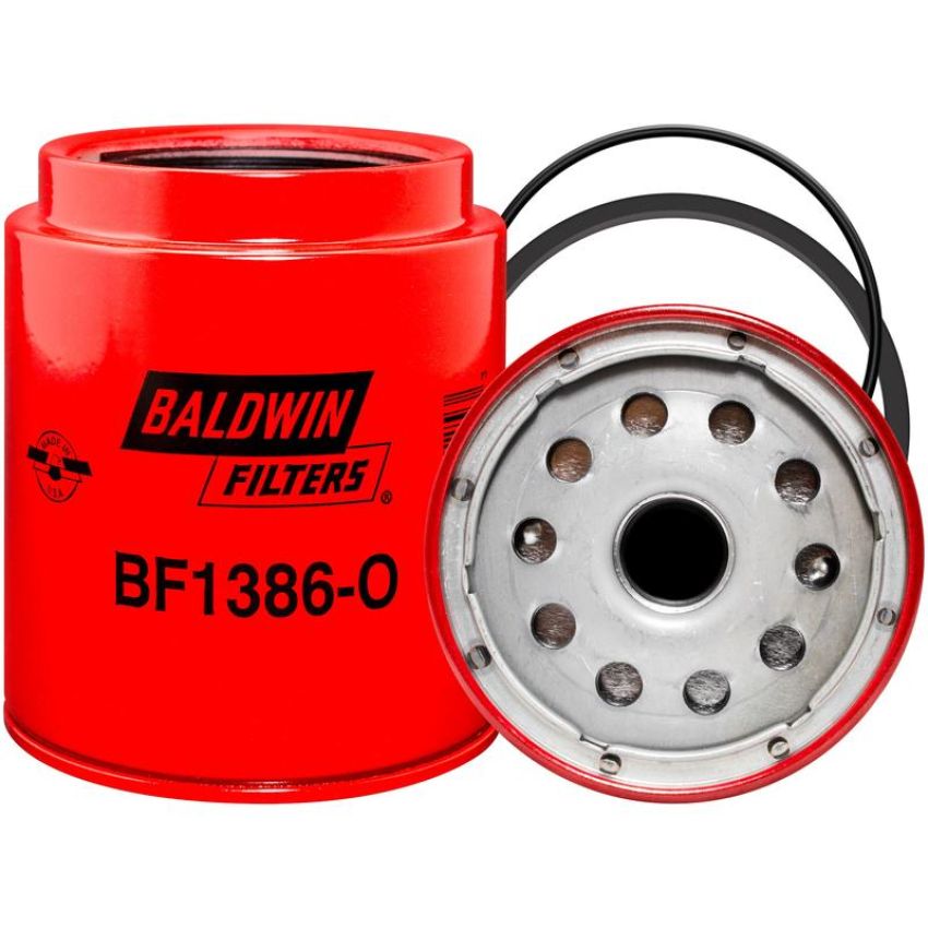 BALDWIN FILTERS BF1386-O Fuel/Water Separator Spin-on with Open End for Bowl