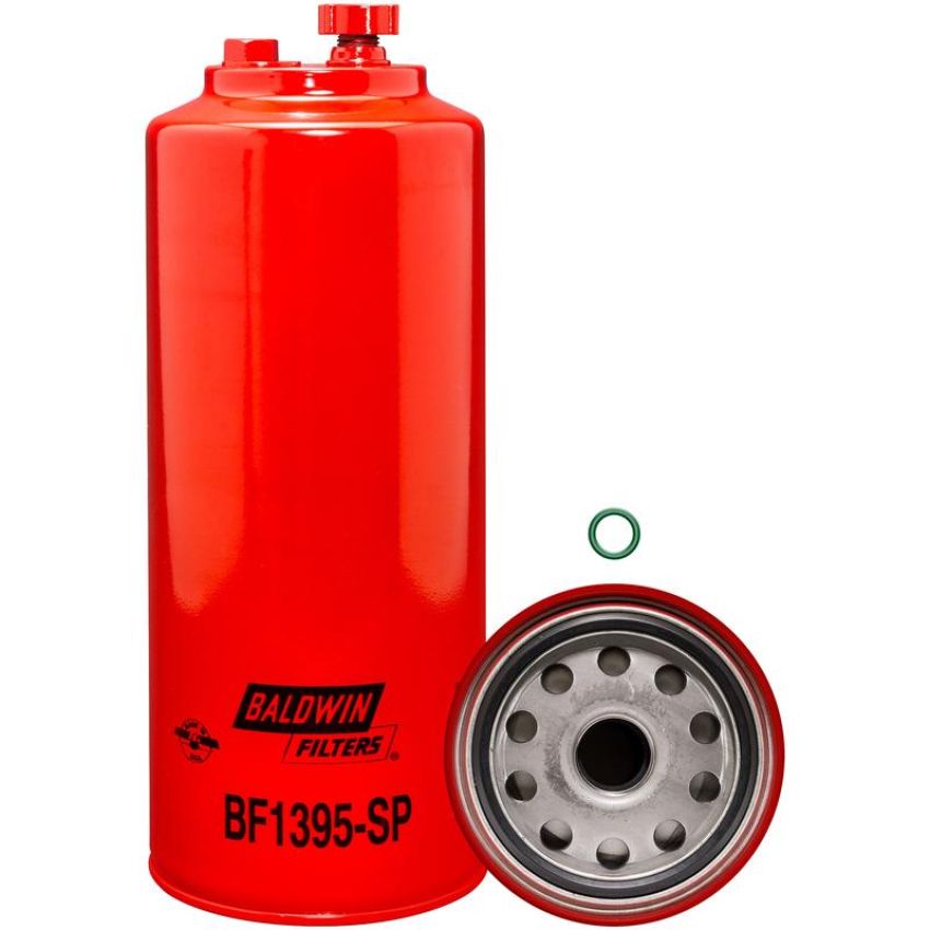 BALDWIN FILTERS BF1395-SP Fuel/Water Separator Spin-on with Drain and Sensor Port