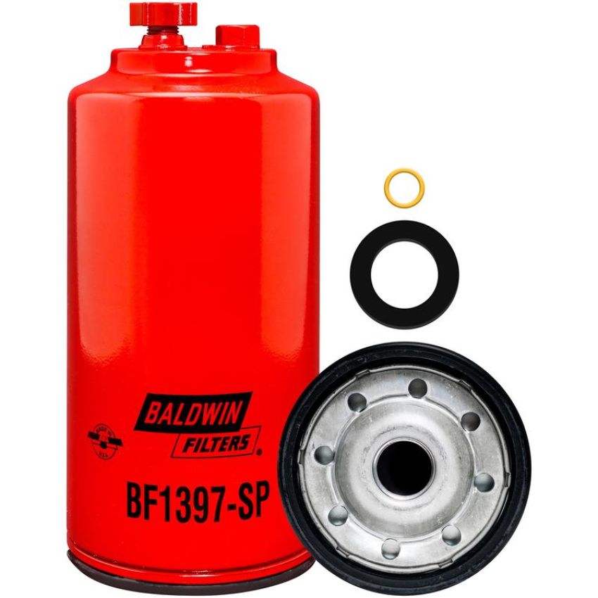 BALDWIN FILTERS BF1397-SP Fuel/Water Separator Spin-on with Drain and Sensor Port