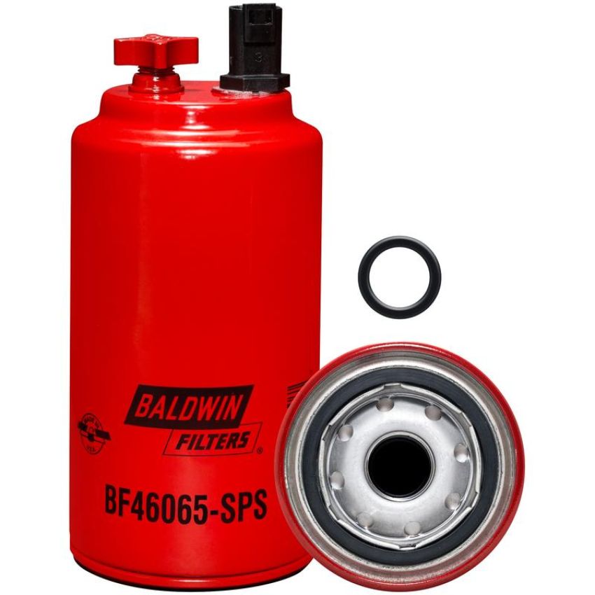 BALDWIN FILTERS BF46065-SPS FWS w/Drain, Sensor Port & Sensor
