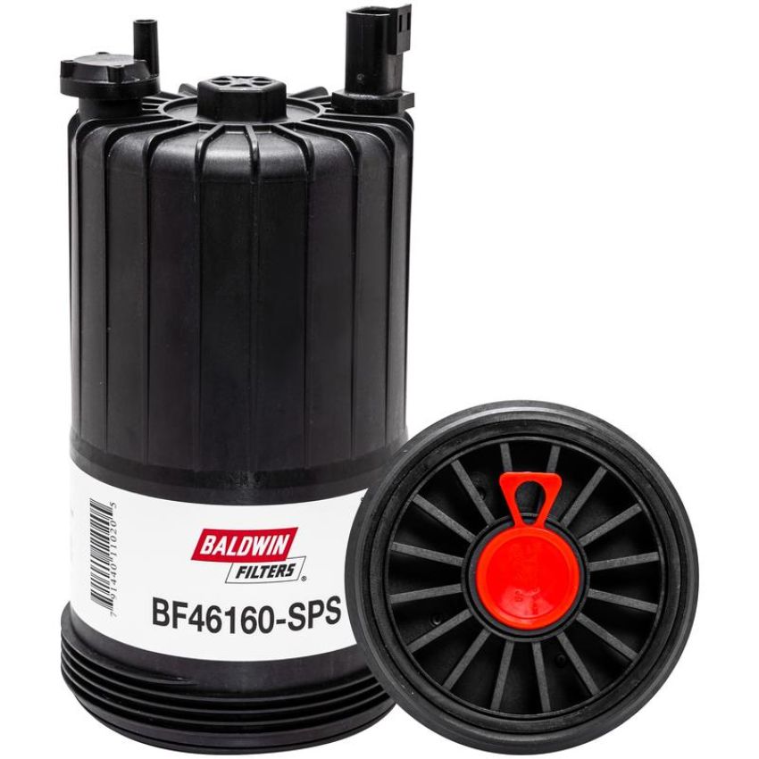 BALDWIN FILTERS BF46160-SPS Fuel/Water Separator Spin-on with Drain and Sensor