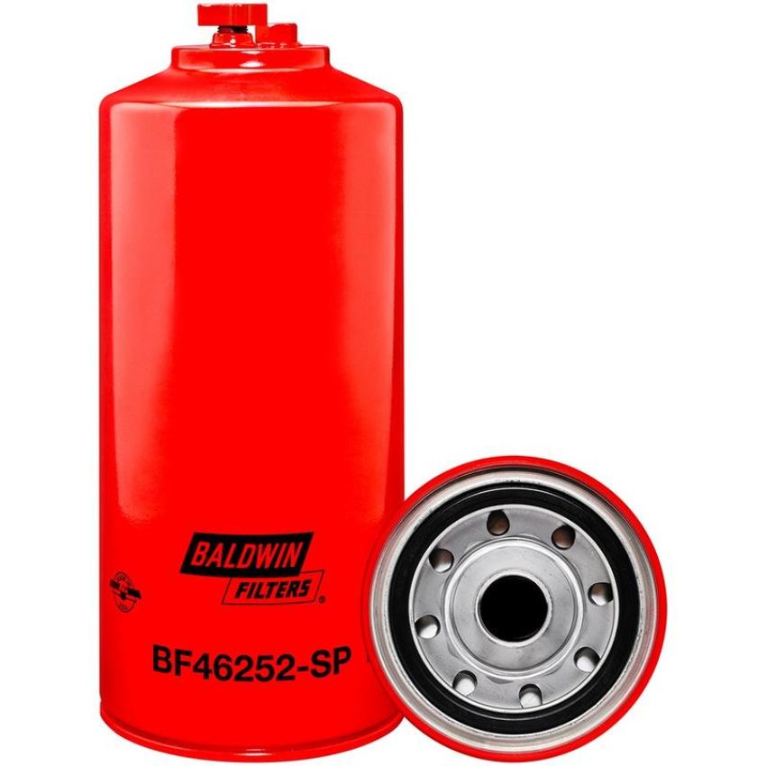 BALDWIN FILTERS BF46252-SP Fuel/Water Separator Spin-on with Drain and Sensor Port
