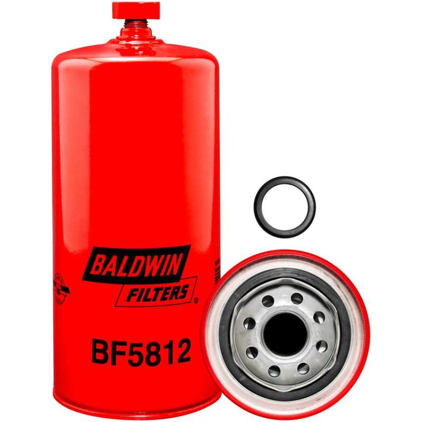 BALDWIN FILTERS BF5812 Pri. FWS Spin-on with Drain