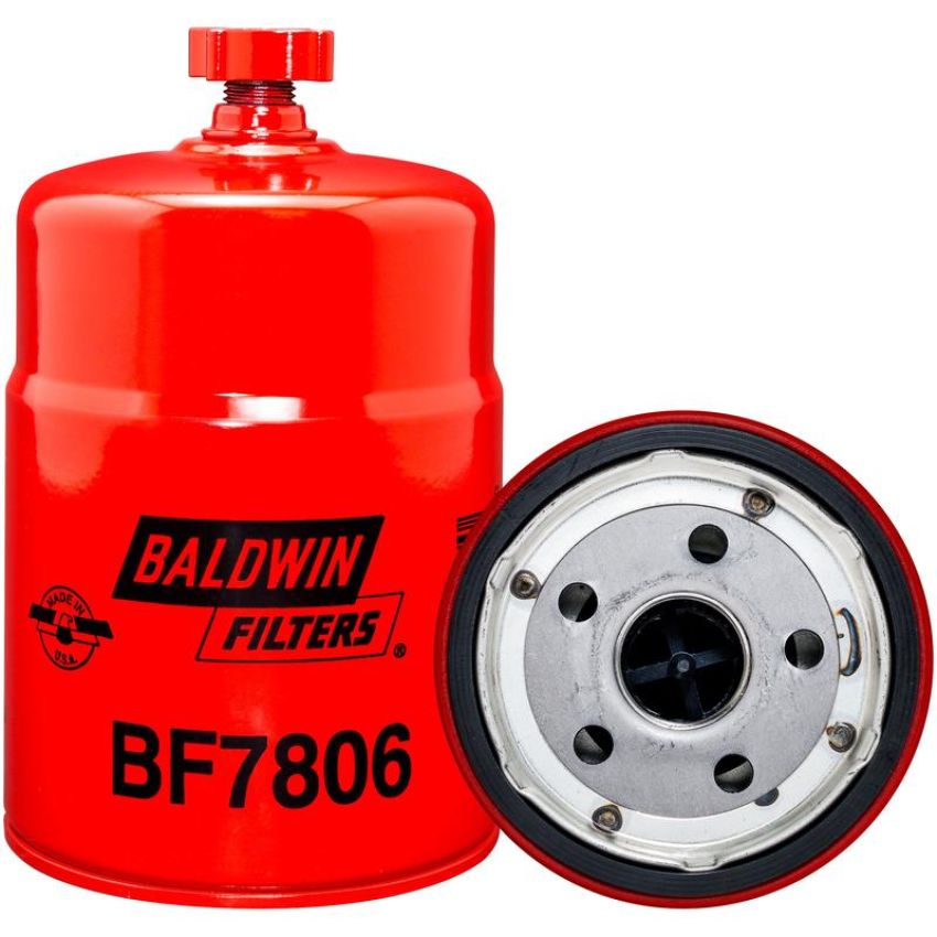 BALDWIN FILTERS BF7806 Fuel/Water Separator Spin-on with Drain