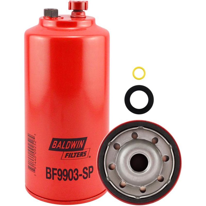 BALDWIN FILTERS BF9903-SP FWS Spin-on w/Drain and Sensor Port