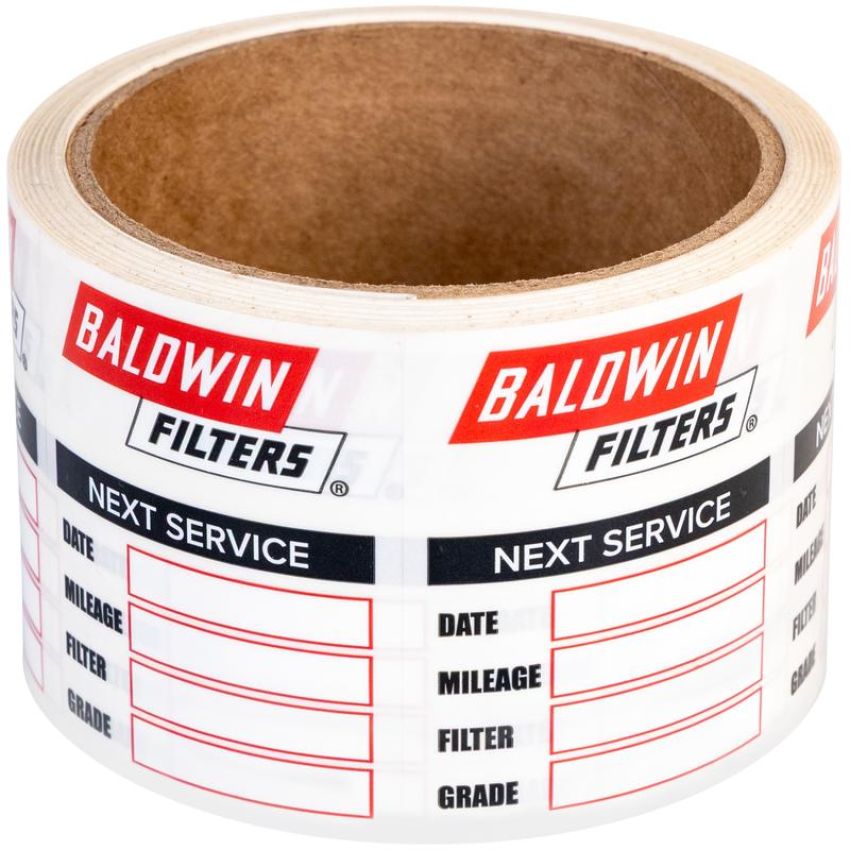BALDWIN FILTERS PKG50 Service Stickers