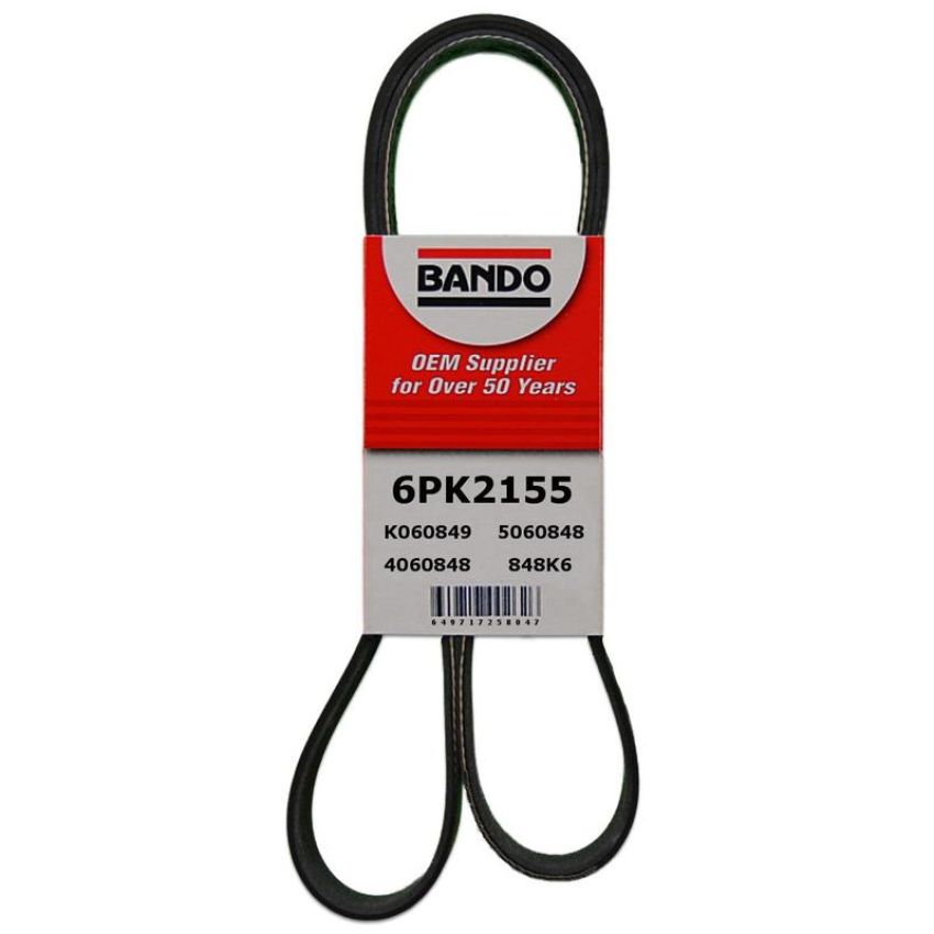 BANDO BELTS 6PK2155 Bando USA OEM Quality Serpentine Belt