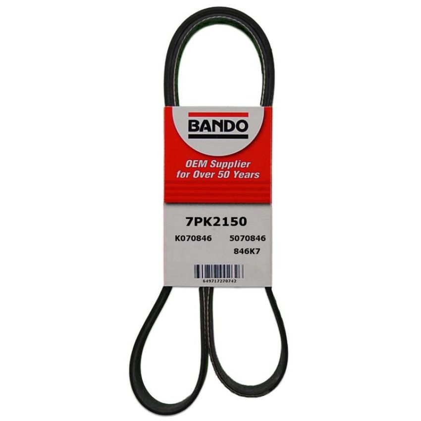 BANDO BELTS 7PK2150 Bando USA OEM Quality Serpentine Belt