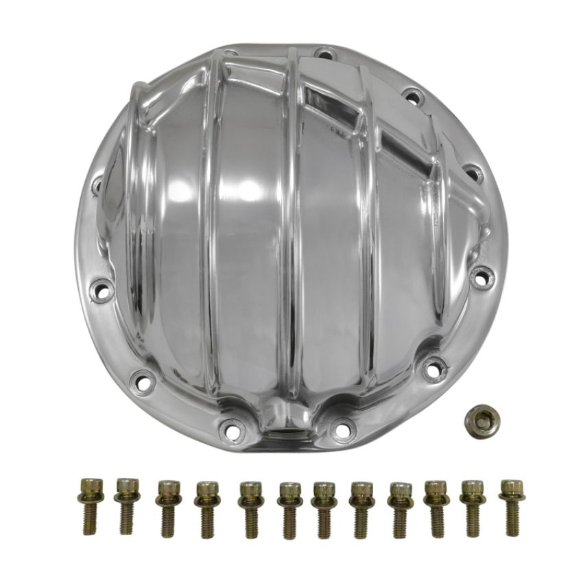 Yukon Gear & Axle YP C2-GM12P Yukon Gear Polished Aluminum Cover For GM 12 Bolt Car