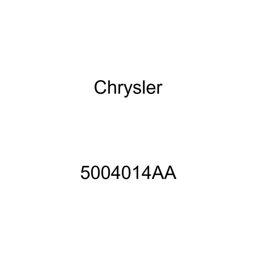 Genuine Chrysler 5004014AA Exhaust Manifold