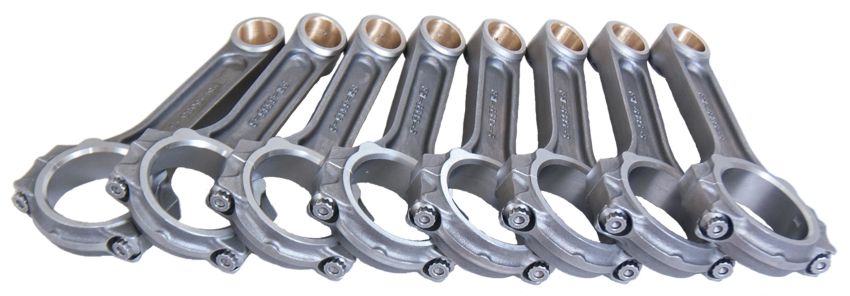 EAGLE EAGFSI6385 BBC Forged 4340 I-Beam Rods 6.385 w/7/16 Bolts