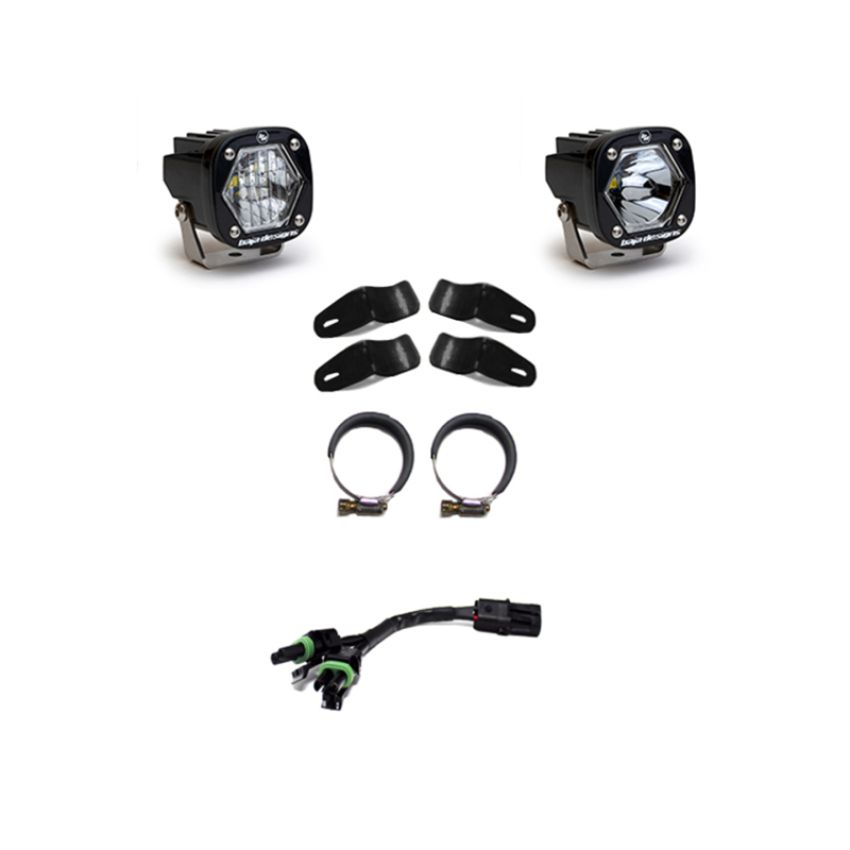 Baja Designs 507087 Moto S1 Auxiliary Light Kit