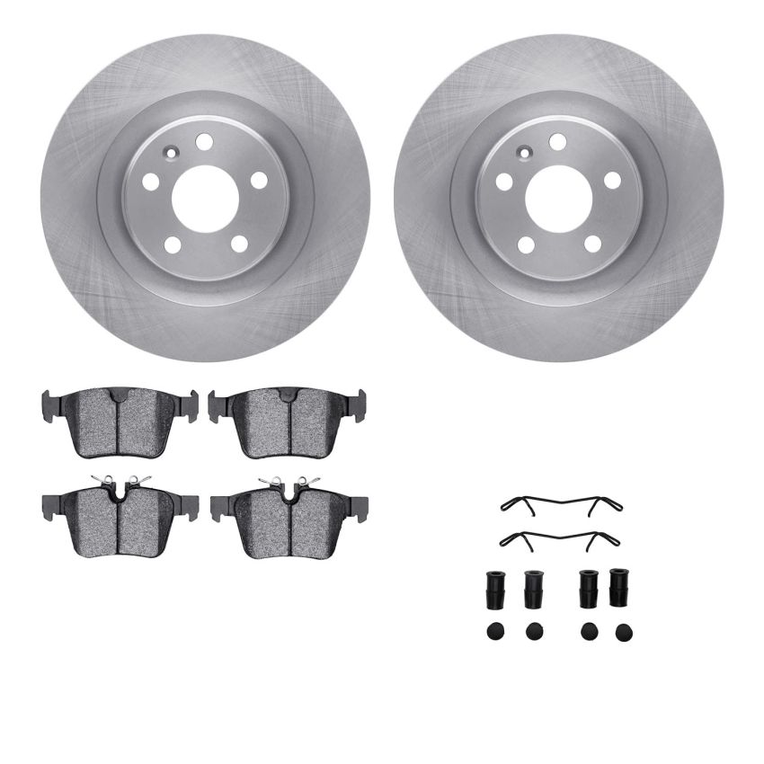 Dynamic Friction 6512-27317 Rotor Kit