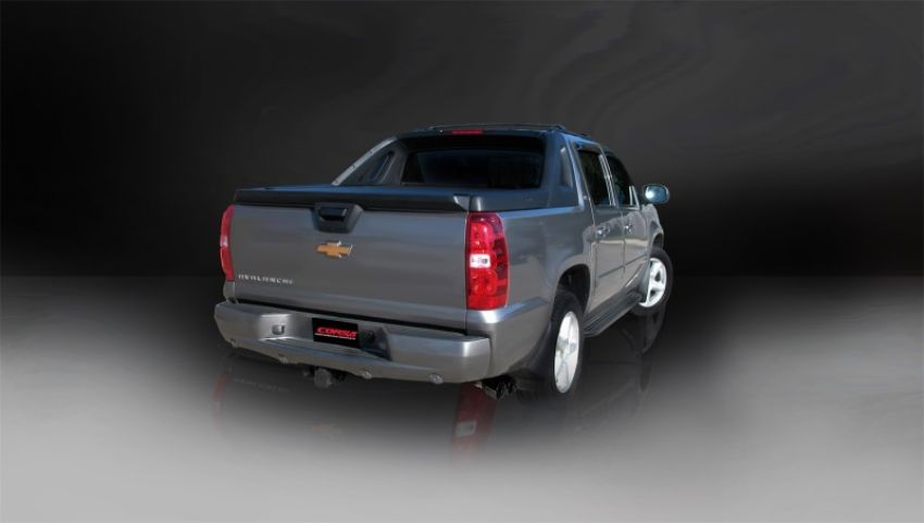 Corsa Performance 14246BLK 3.0in. Cat-Back Single Side Exit with Twin 4.0in. Black PVD Pro-Series Tips