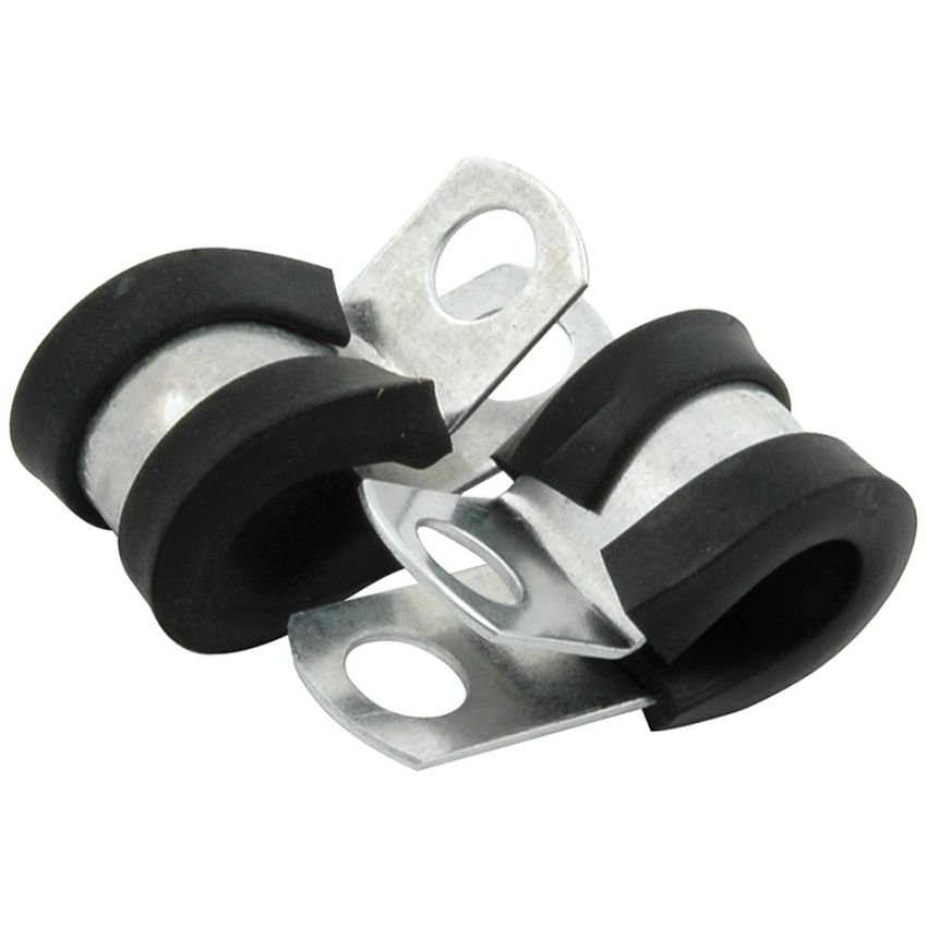 ALLSTAR PERFORMANCE ALL18302 Aluminum Line Clamps 3/8in 10pk