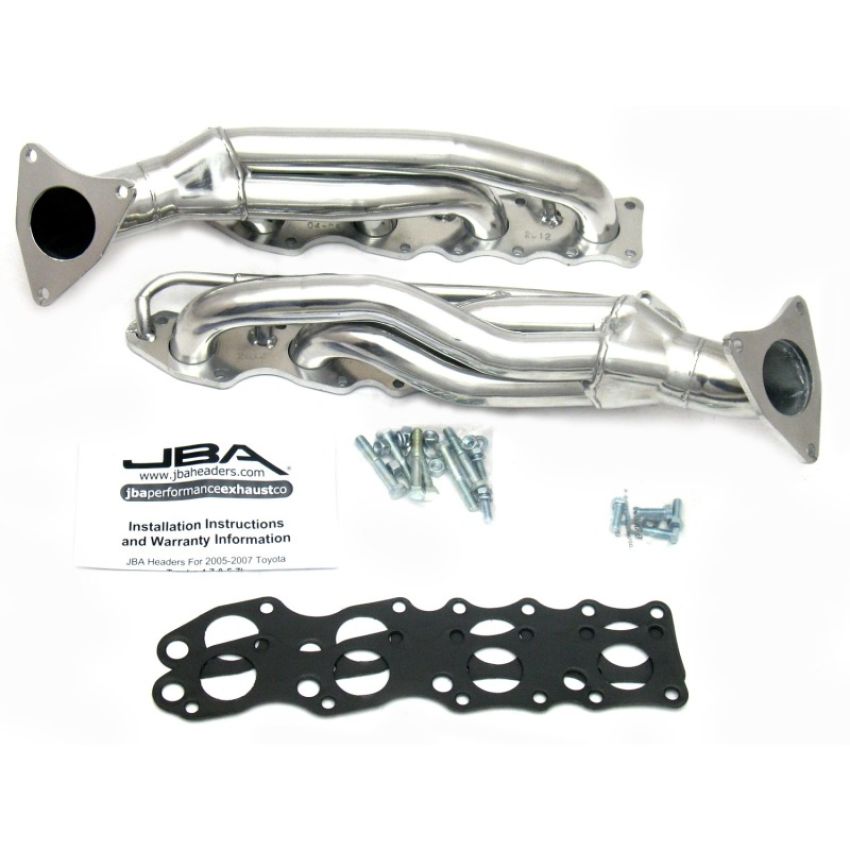 JBA 2012SJS 07-20 Toyota 5.7L V8 1-5/8in Primary Silver Ctd Cat4Ward Header