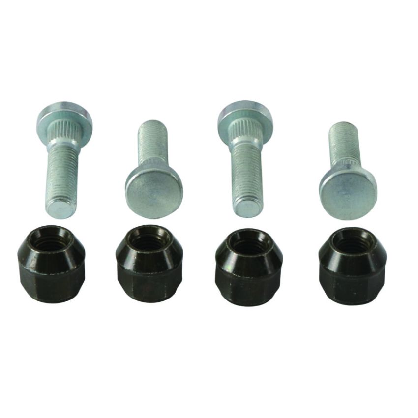 QuadBoss 608249 09-13 Kawasaki KVF650 Brute Force 4x4i Front Wheel Stud & Nut Kit