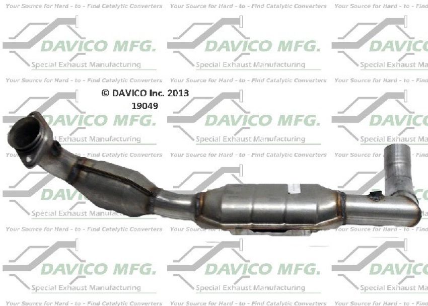Davico 39059 CARB (CA, CO, NY, ME) Catalytic Converter Left