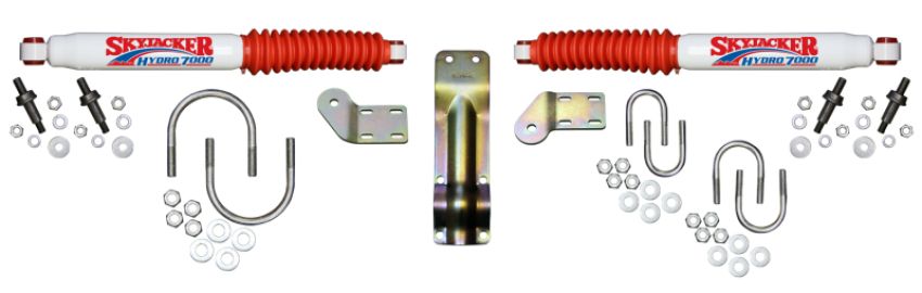 Skyjacker 7218 DUAL STAB KT WHITE W/RED BO