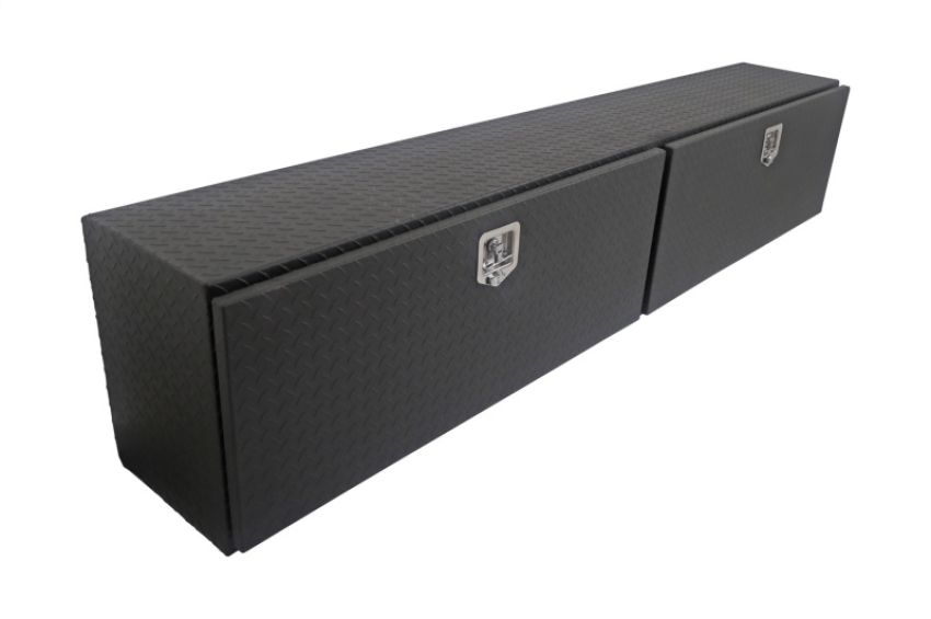Dee Zee DZ67TB Deezee Universal Tool Box - Specialty 96In Topsider Black BT Alum (Txt Blk)