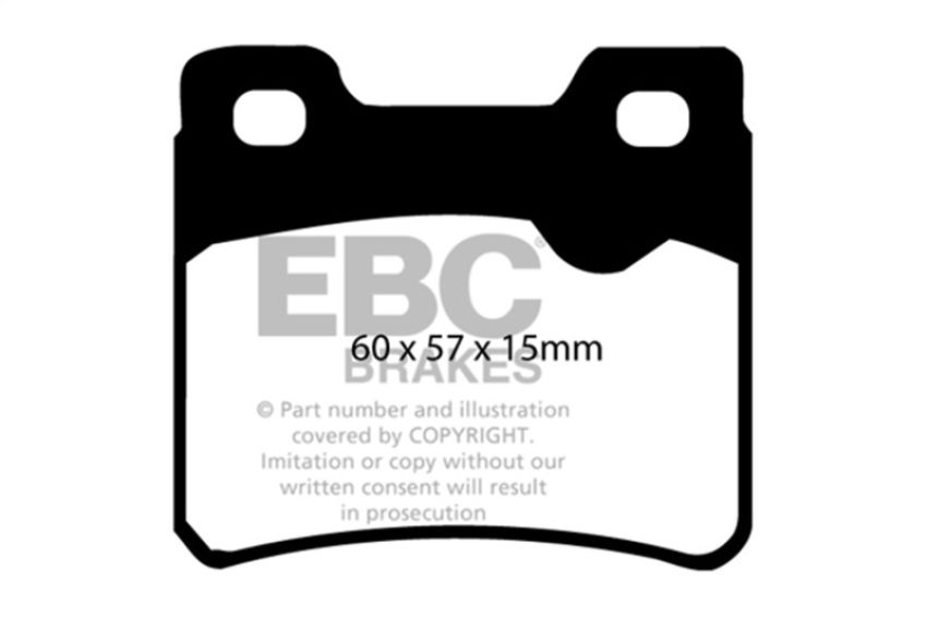 EBC Brakes DP3761C Redstuff Ceramic Low Dust Brake Pads