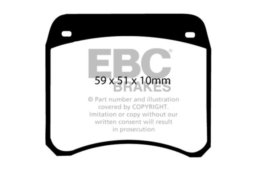 EBC Brakes DP2128 Greenstuff 2000 Series Sport Brake Pads