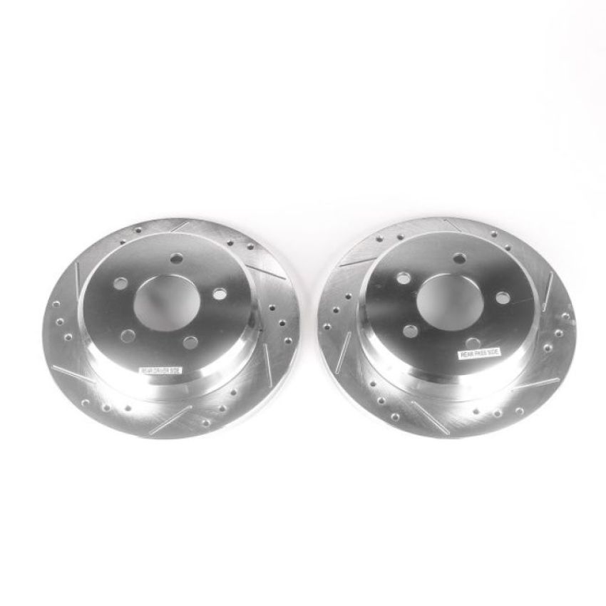 PowerStop AR8152XPR PowerStop Evolution Performance Drilled, Slotted & Plated Brake Rotor Pair