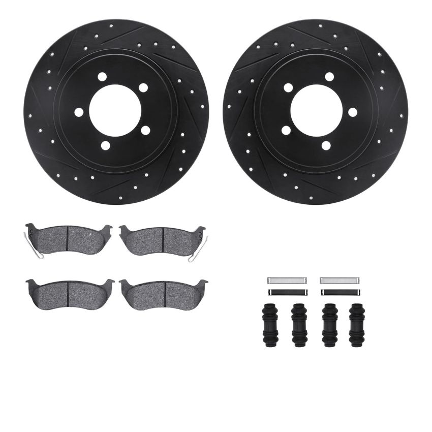 Dynamic Friction 8412-54066 Rotor Kit