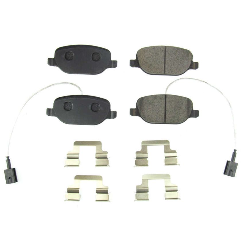 PowerStop 17-1822 PowerStop - Z17 Low-Dust Ceramic Brake Pads with Hardware