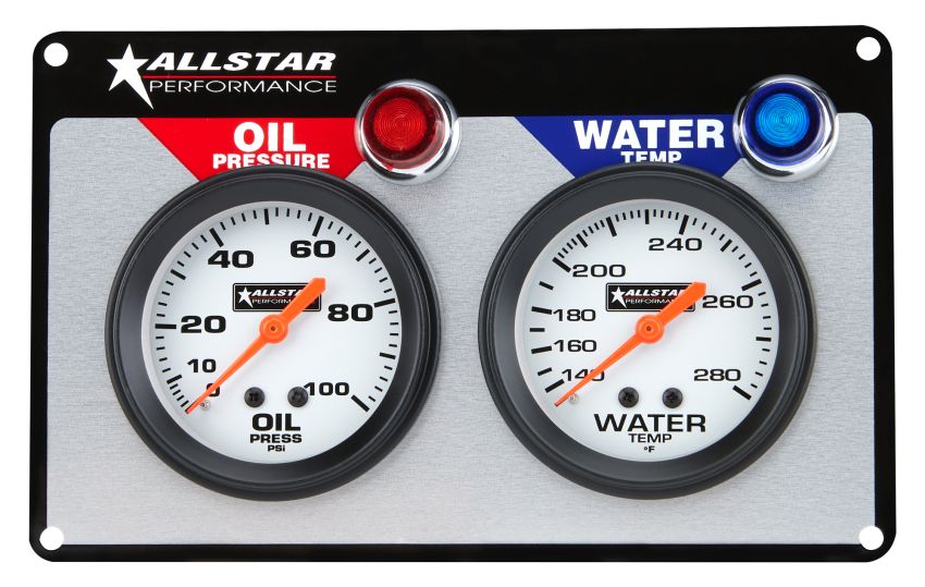 ALLSTAR PERFORMANCE ALL80090 2 Gauge Panel ALL OP/WT