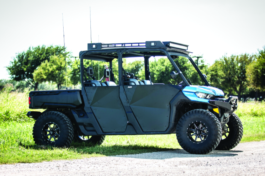 DragonFire Racing 523000 UTV Doors - Can-Am Defender MAX 16-22- 4-door