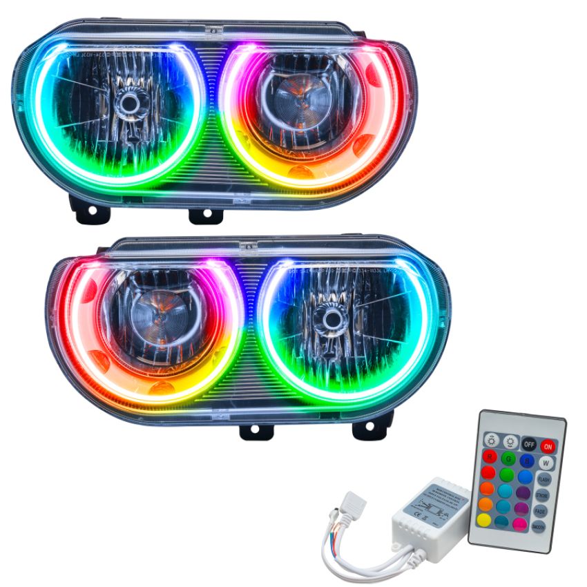 Oracle Lighting 7720-504 SMD Pre-Assembled Headlights, Non-HID, ColorSHIFT(tm) - Simple