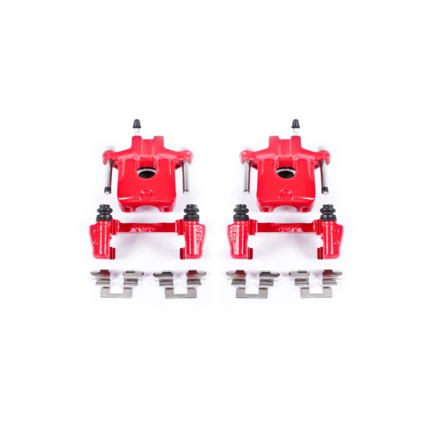 PowerStop S2696 Red Powder Coated Calipers