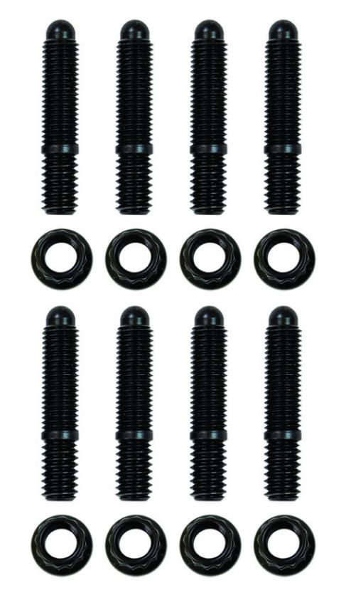 Moroso 38851 Pontiac Valve Cover Stud Kit w/ Bullet Nose Studs/12 Pt Nuts