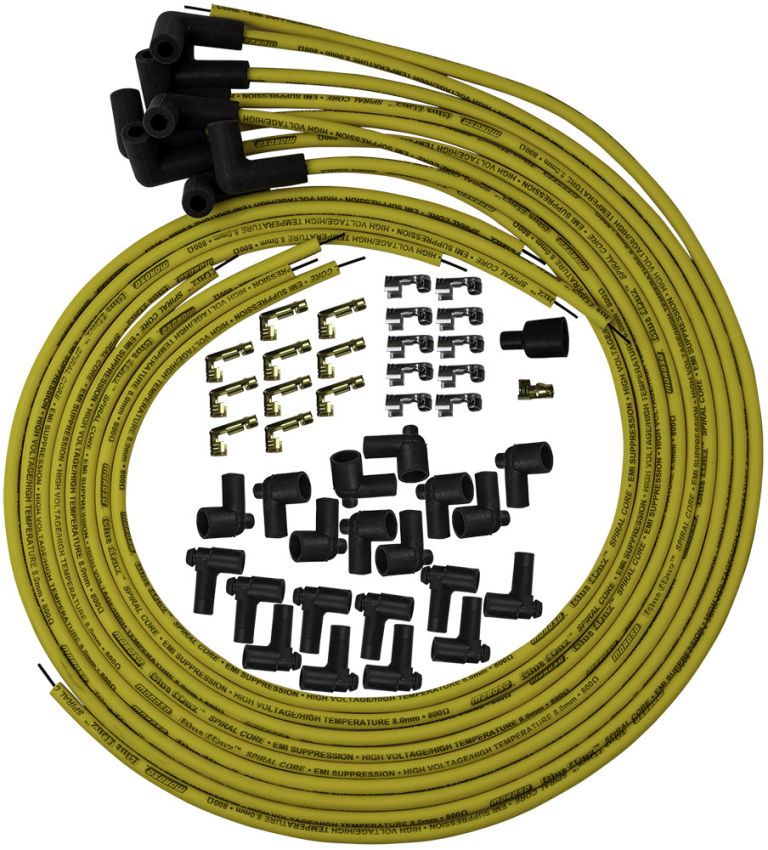 MOROSO MOR73217 Blue Max Ignition Wire Set - Yellow