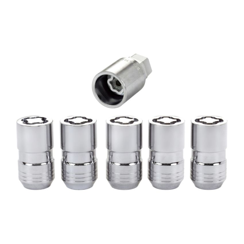 McGard (24515 MCG 5-LK WHL LK SET M14X1.5 NUT CONE SEAT, 22mm HEX, 1.639