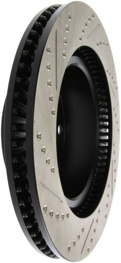 Stoptech 127.44162L Slotted & Drilled Sport Brake Rotor