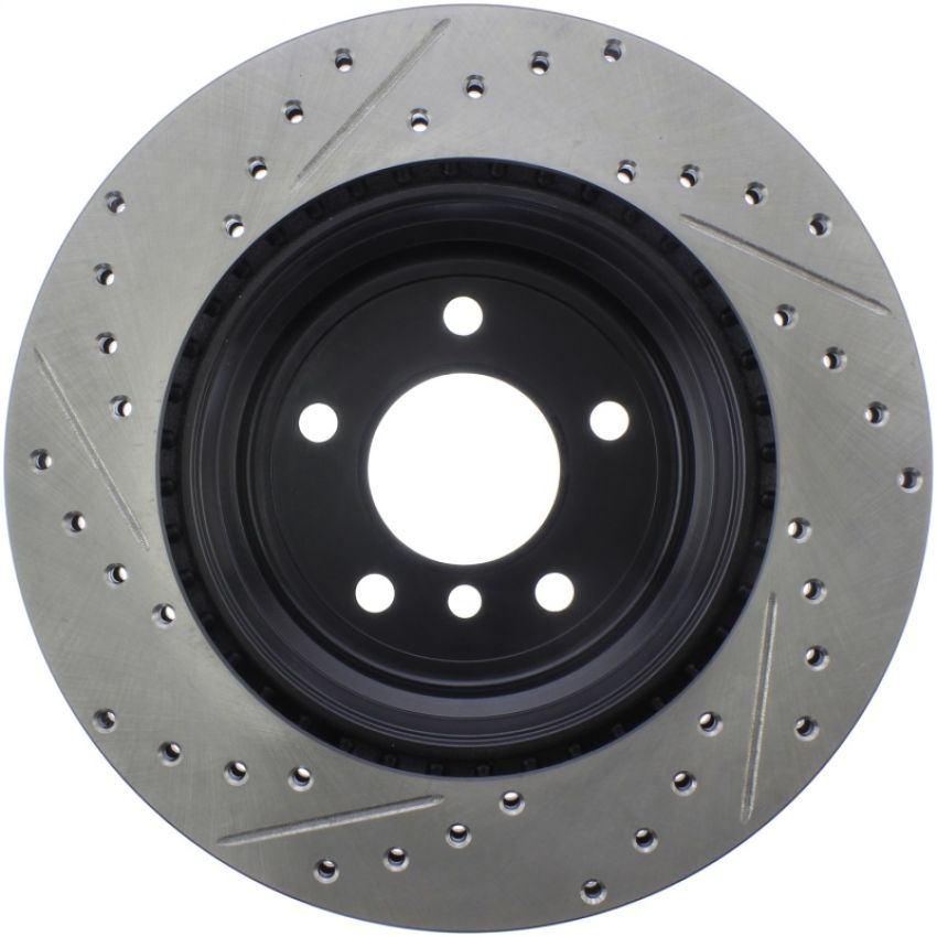 Stoptech 127.34109L Slotted & Drilled Sport Brake Rotor