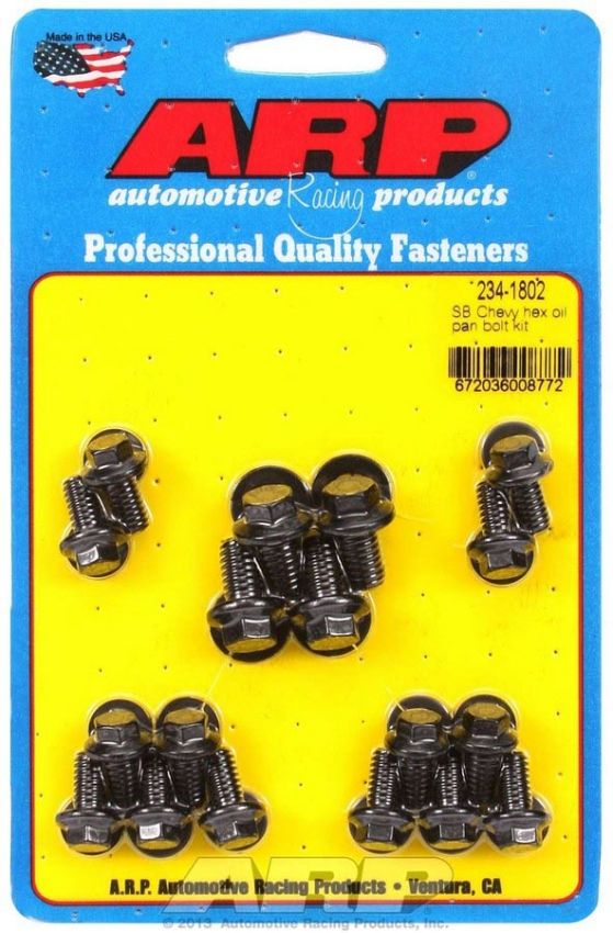 ARP ARP234-1802 SBC Oil Pan Bolt Kit