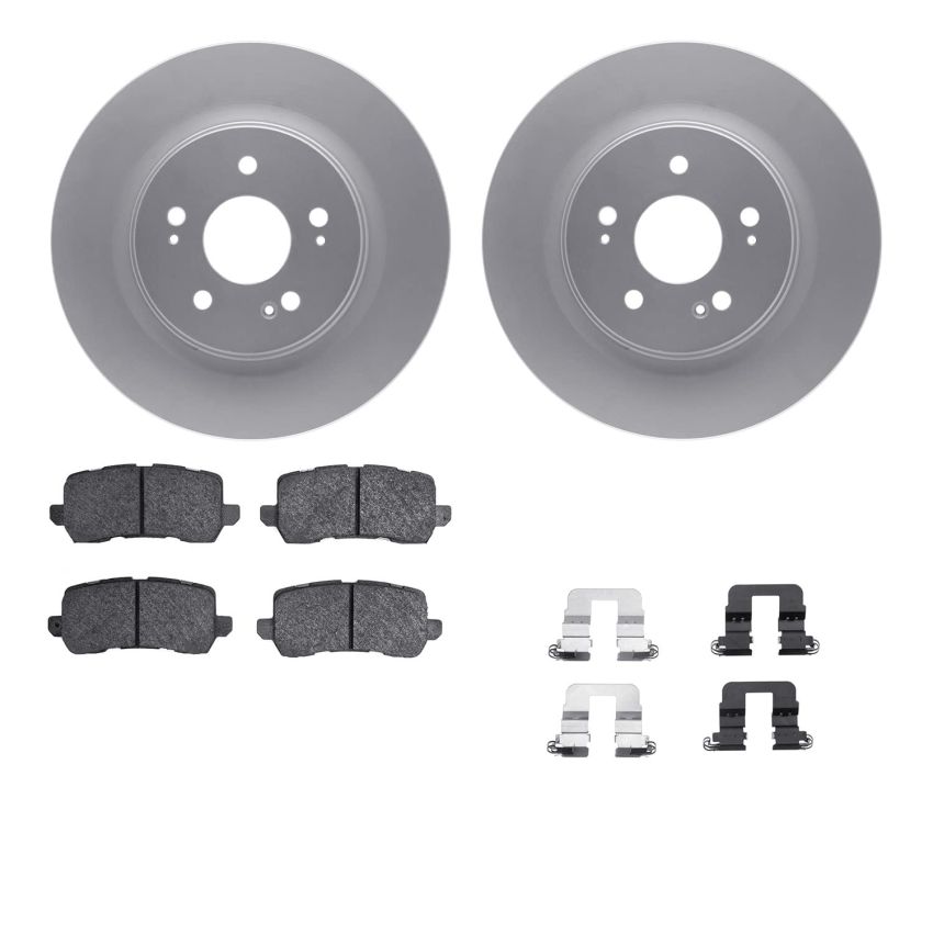 Dynamic Friction 4512-59198 Rotor Kit