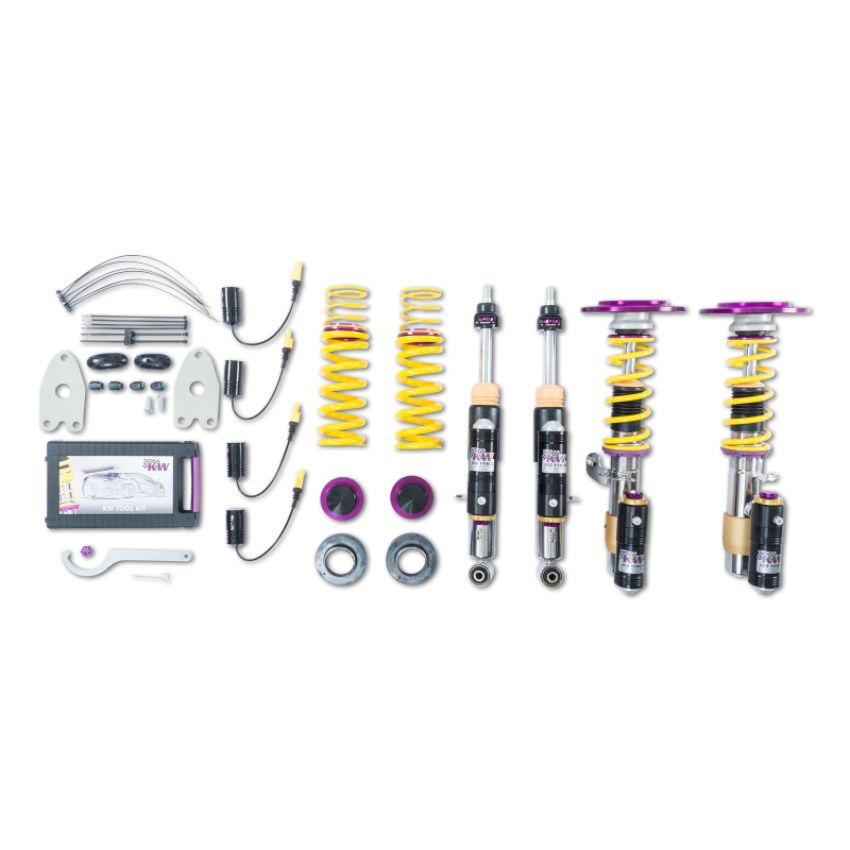 KW 3A7200AP Coilover Kit V4 2015 BMW M3 (F80) / M4 (F82) w/ Electronic Suspension